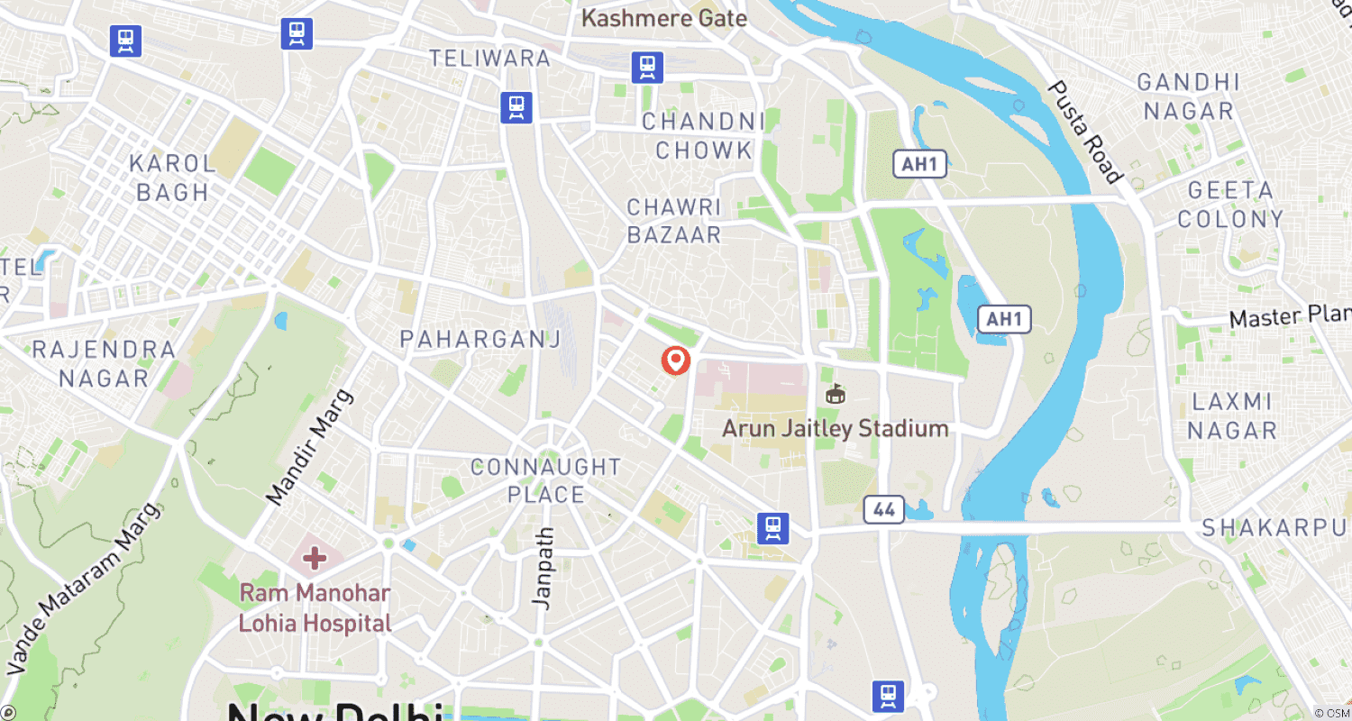 Mapa trasy: Delhi Museums Exploration Tour