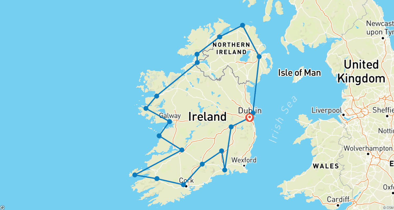 Mapa trasy: Shamrock Royal