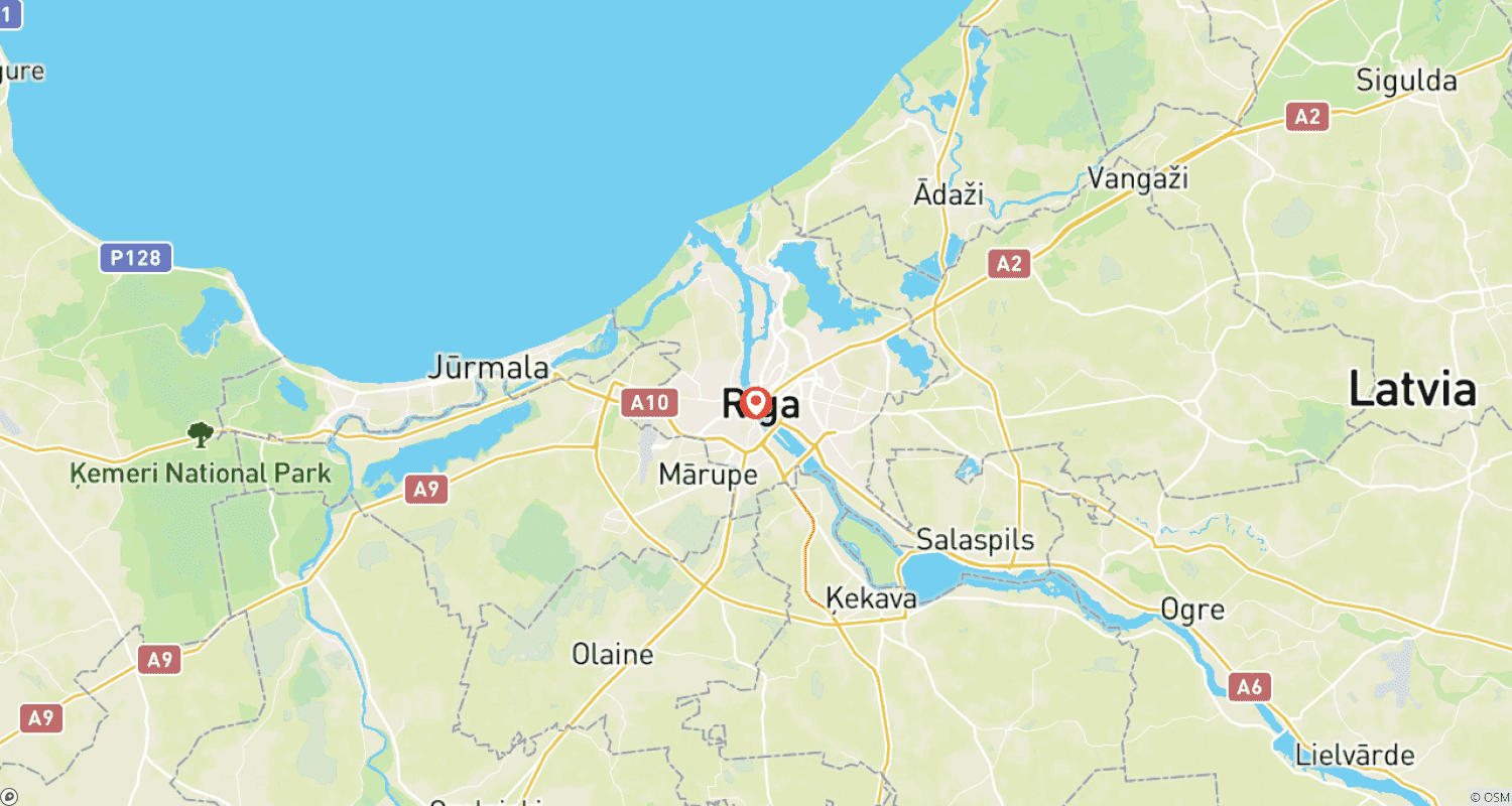 Mapa trasy: Ryga: Wycieczka Kulturalna - 4 Dni (Mała Grupa)
