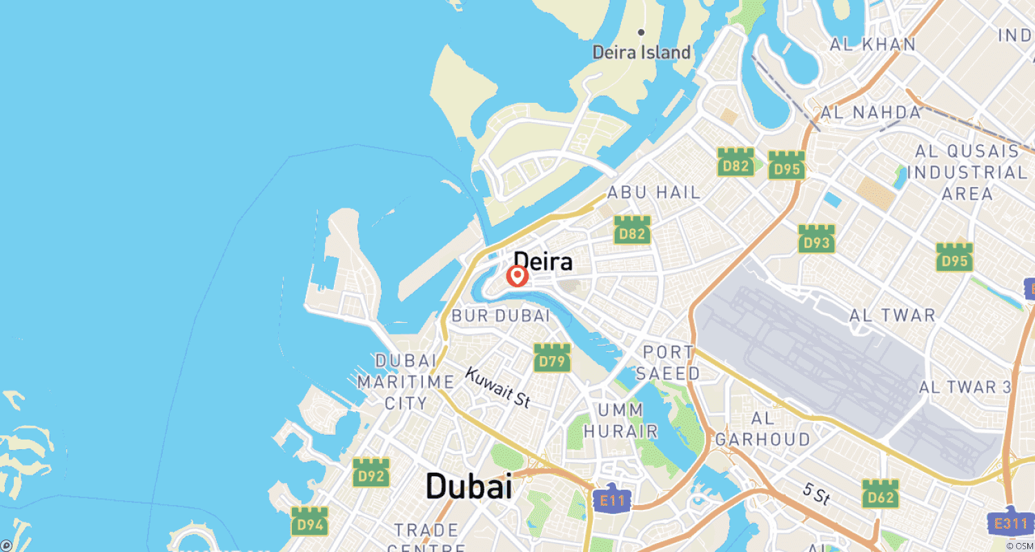 Mapa trasy: Święta Bożego Narodzenia i Expo w Dubaju 7 Dni/ 6 Nocy (Luksusowe)