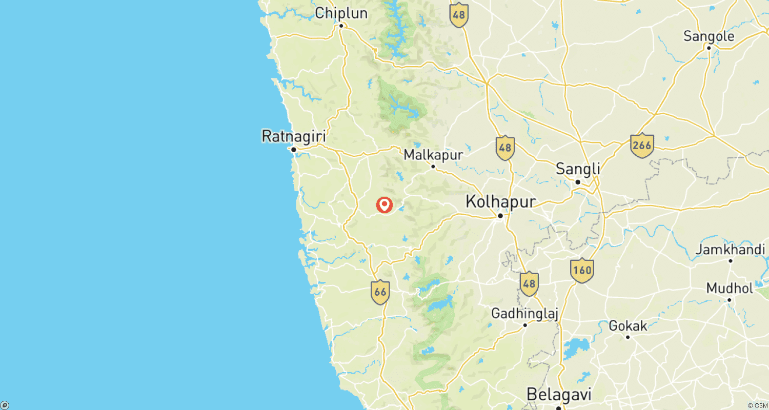 Mapa trasy: Z Goa do Parku Narodowego Anshi (Rezerwat Tygrysów Kali), Rozszerzenie wycieczki safari po dzikiej przyrodzie