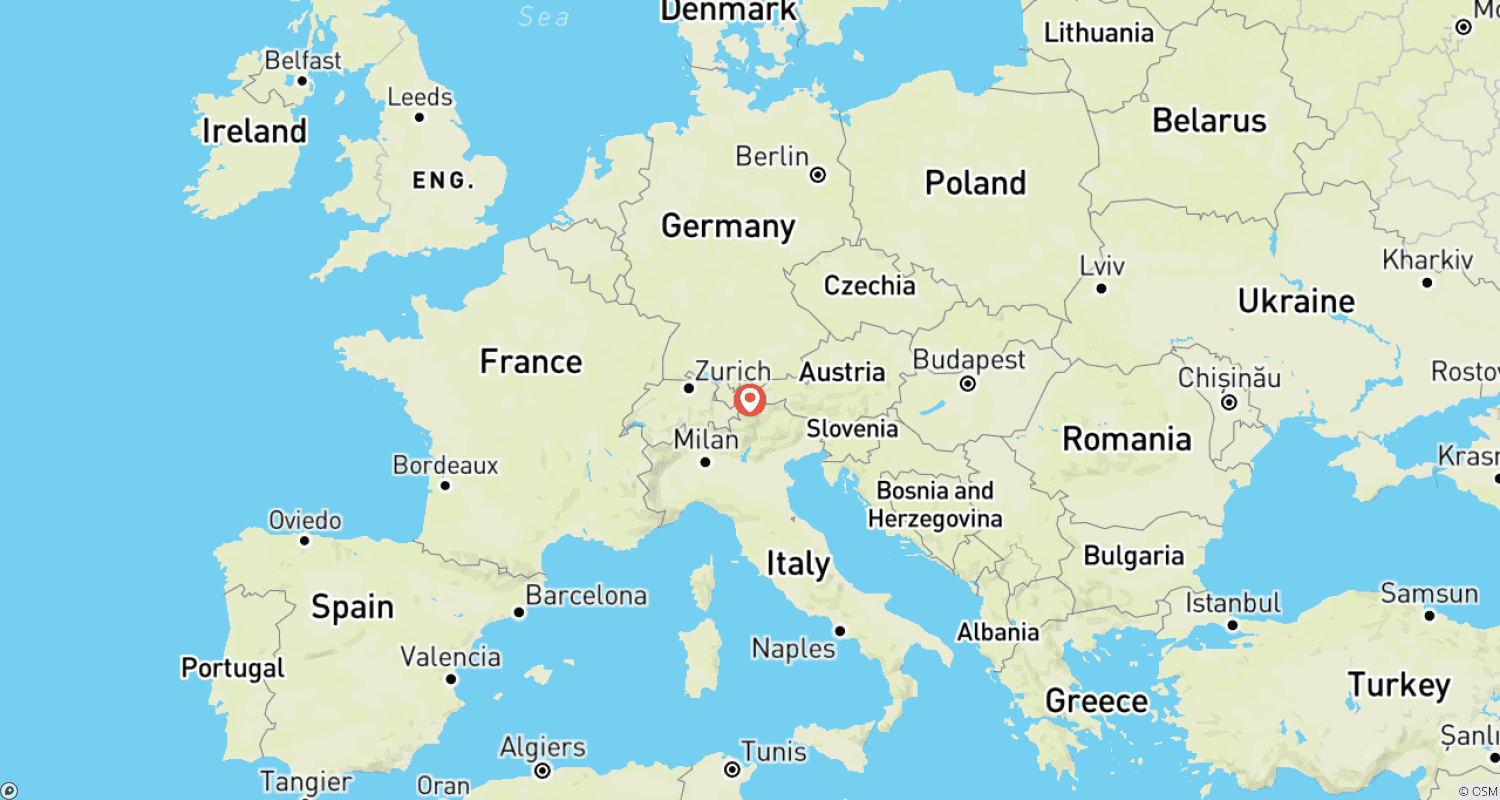 Mapa trasy: Wycieczki narciarskie z hotelu wellness na szczyty lodowca Pitztal z Wildspitze 3772 m – 4 dni