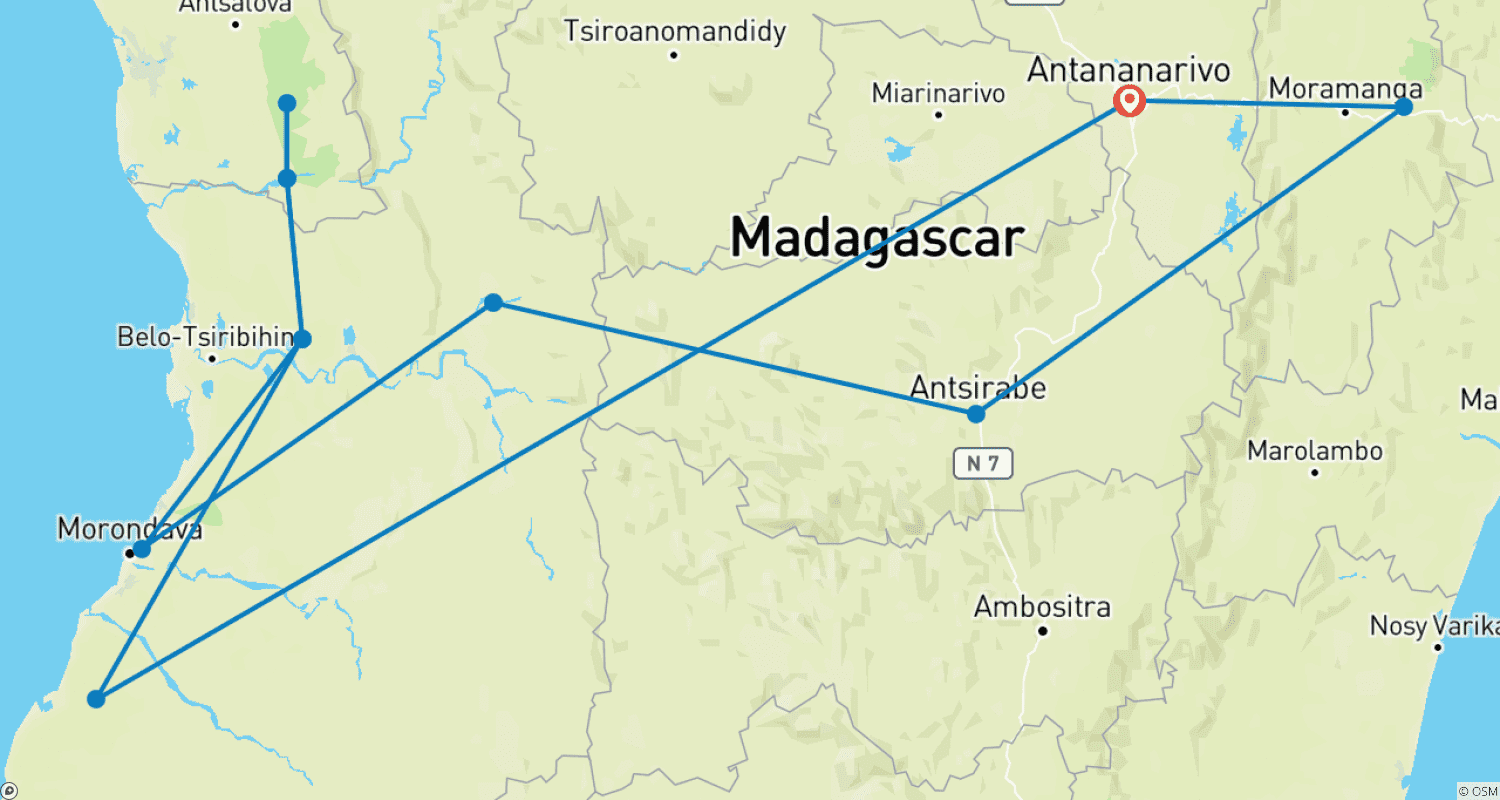 Mapa trasy: Autentyczna wycieczka