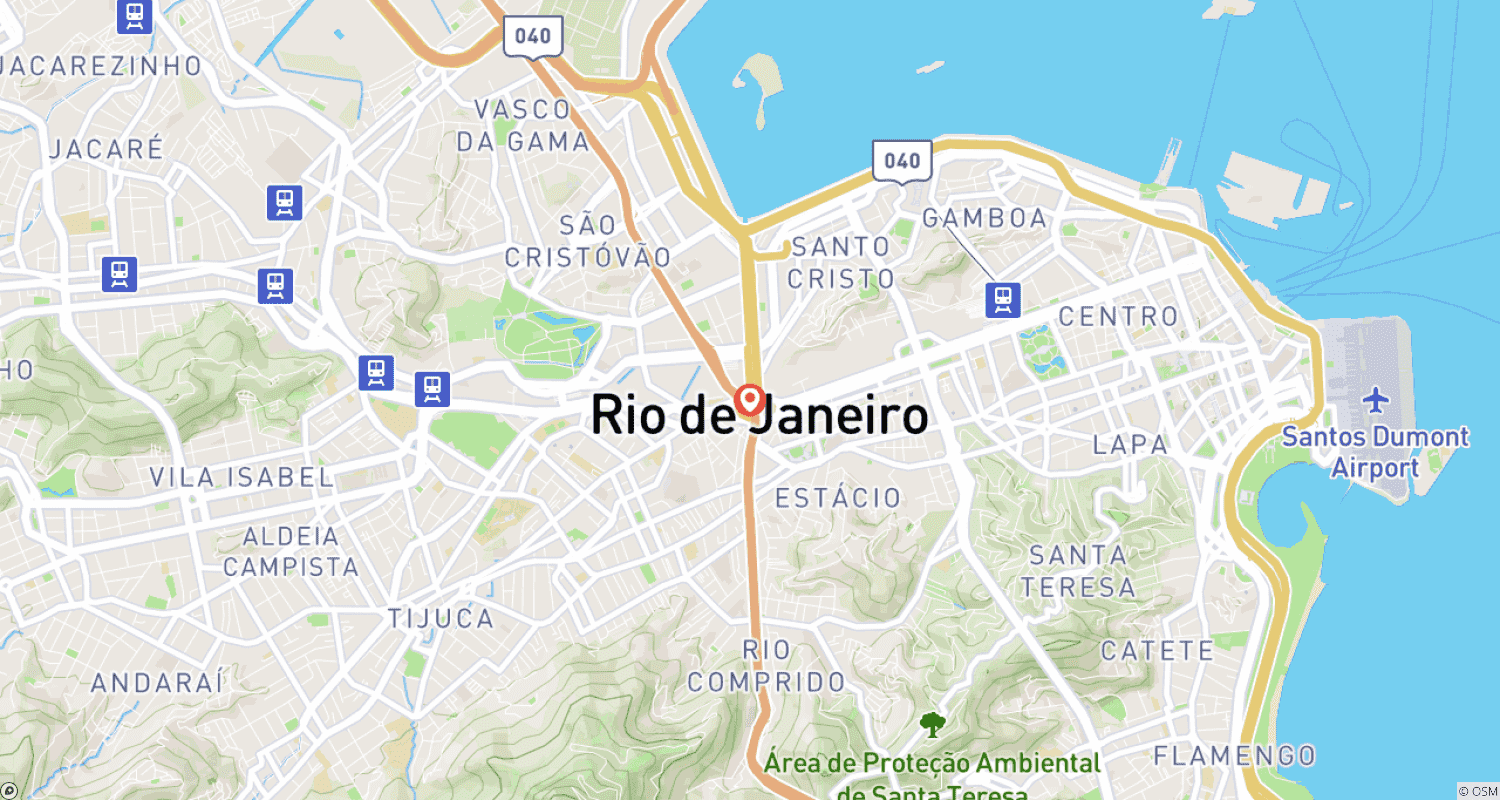 Mapa trasy: Rio de Janeiro Zrównoważone Doświadczenie
