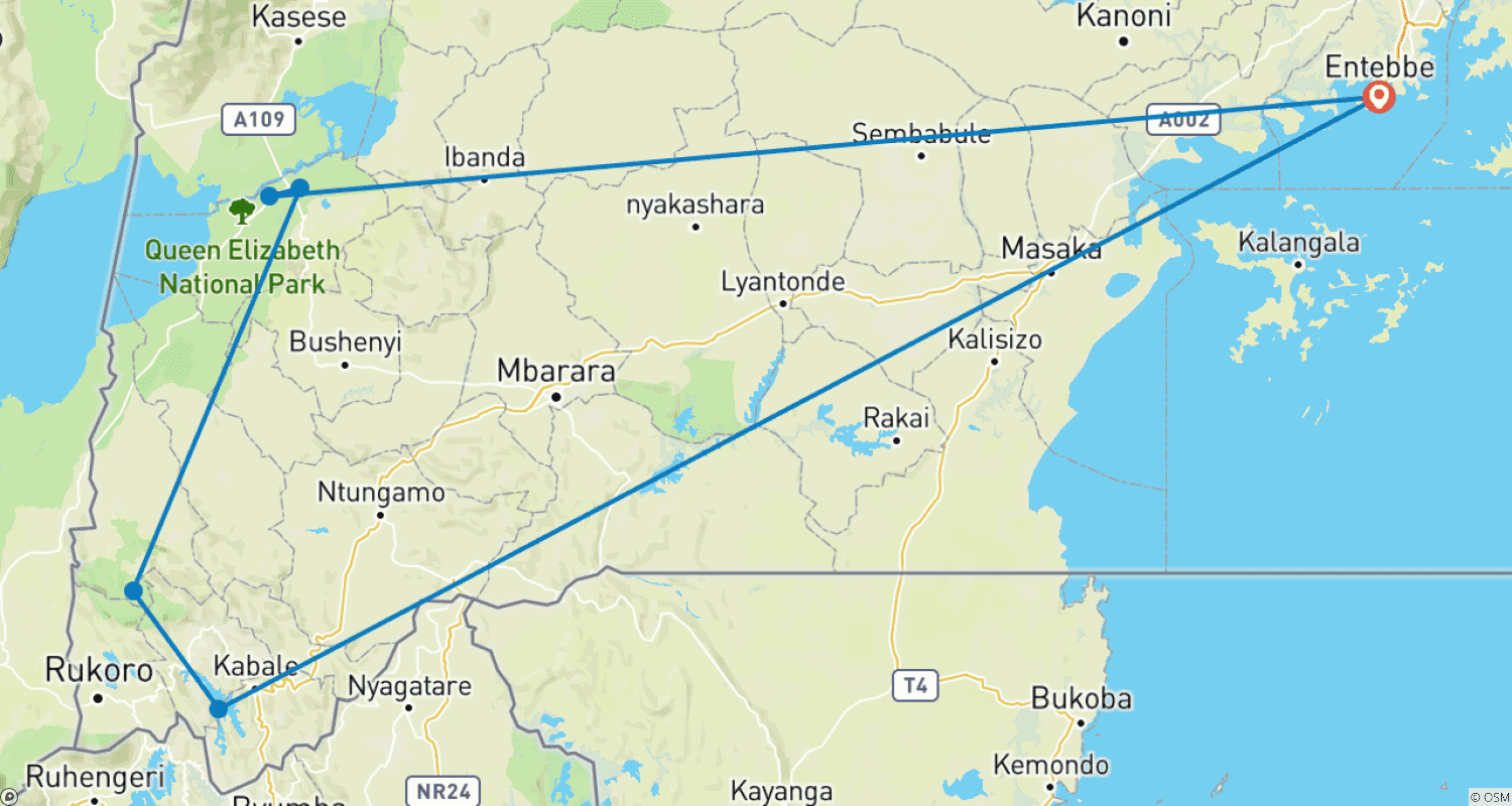 Mapa trasy: Friends of the Silverback
