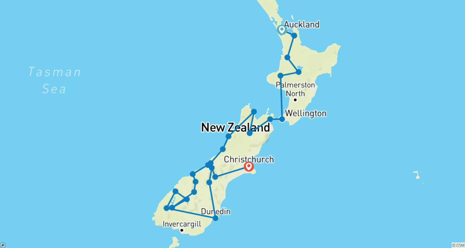 Mapa do percurso de Arataki - As mais belas caminhadas e trilhas