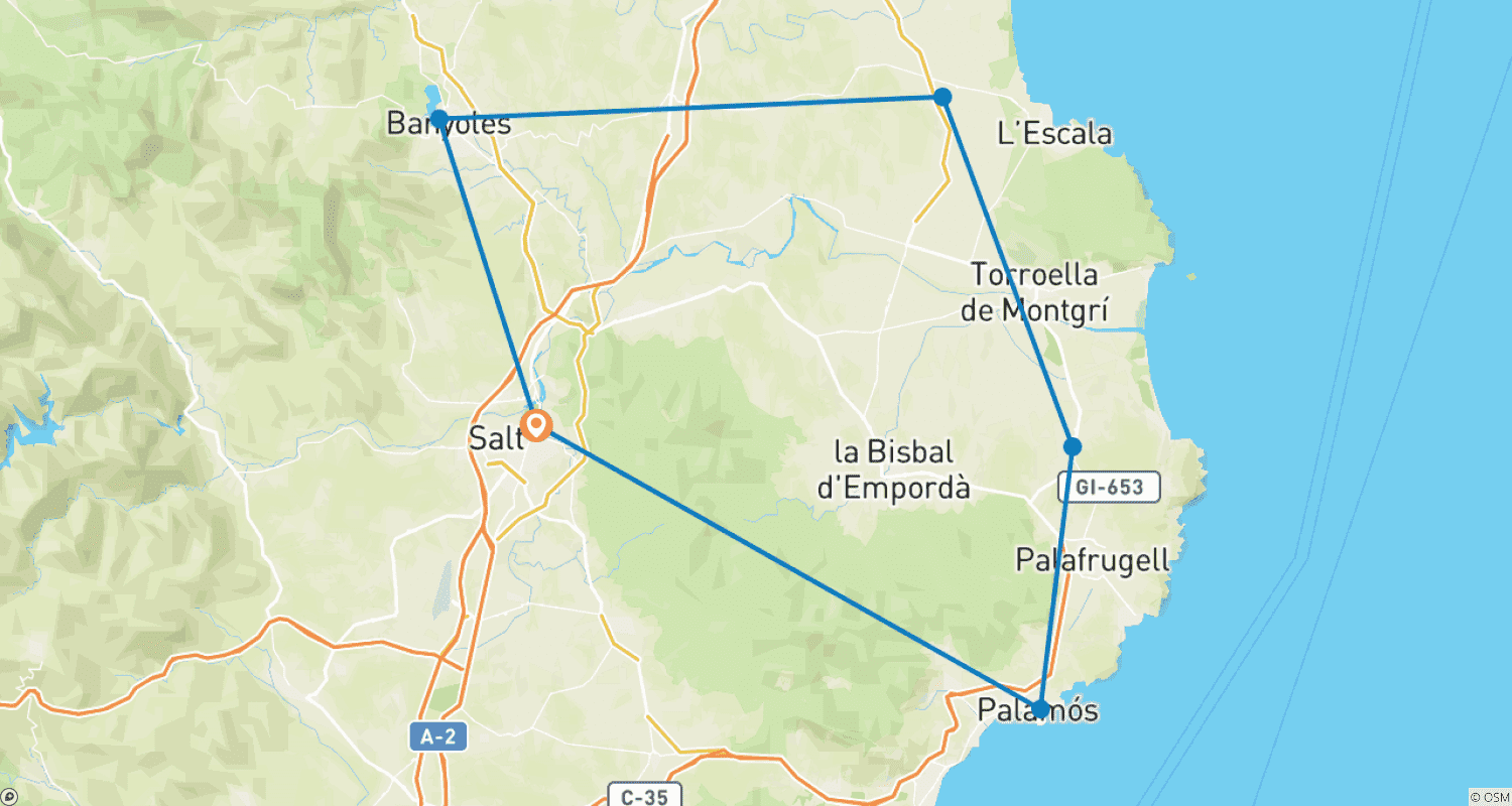 Girona & Emporda Leisure Tour Self-Guided