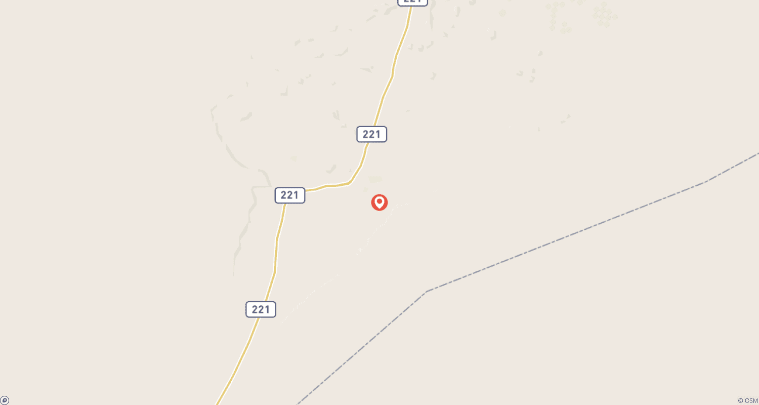 Mapa do percurso de 5 Dias 4 Noites: Excursão no Deserto da Caverna Gara
