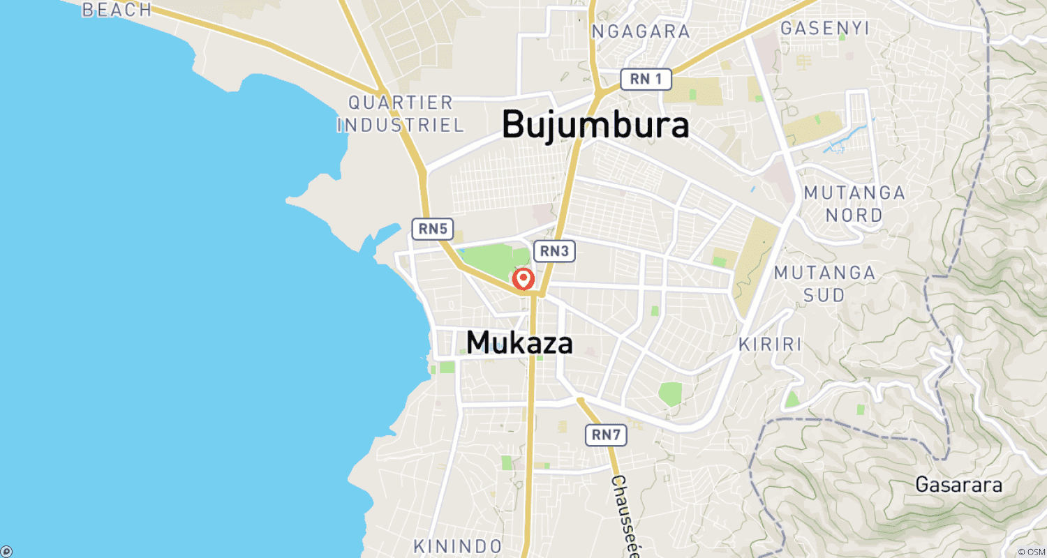 Mapa trasy: 3 Dni Przygody Safari w Burundi: Plan Podróży