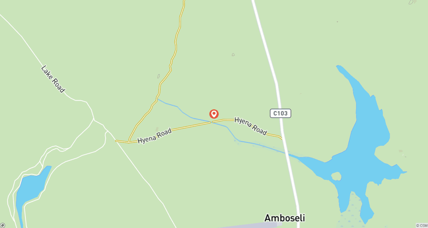 Mapa trasy: 3-dniowe Luksusowe Safari Amboseli