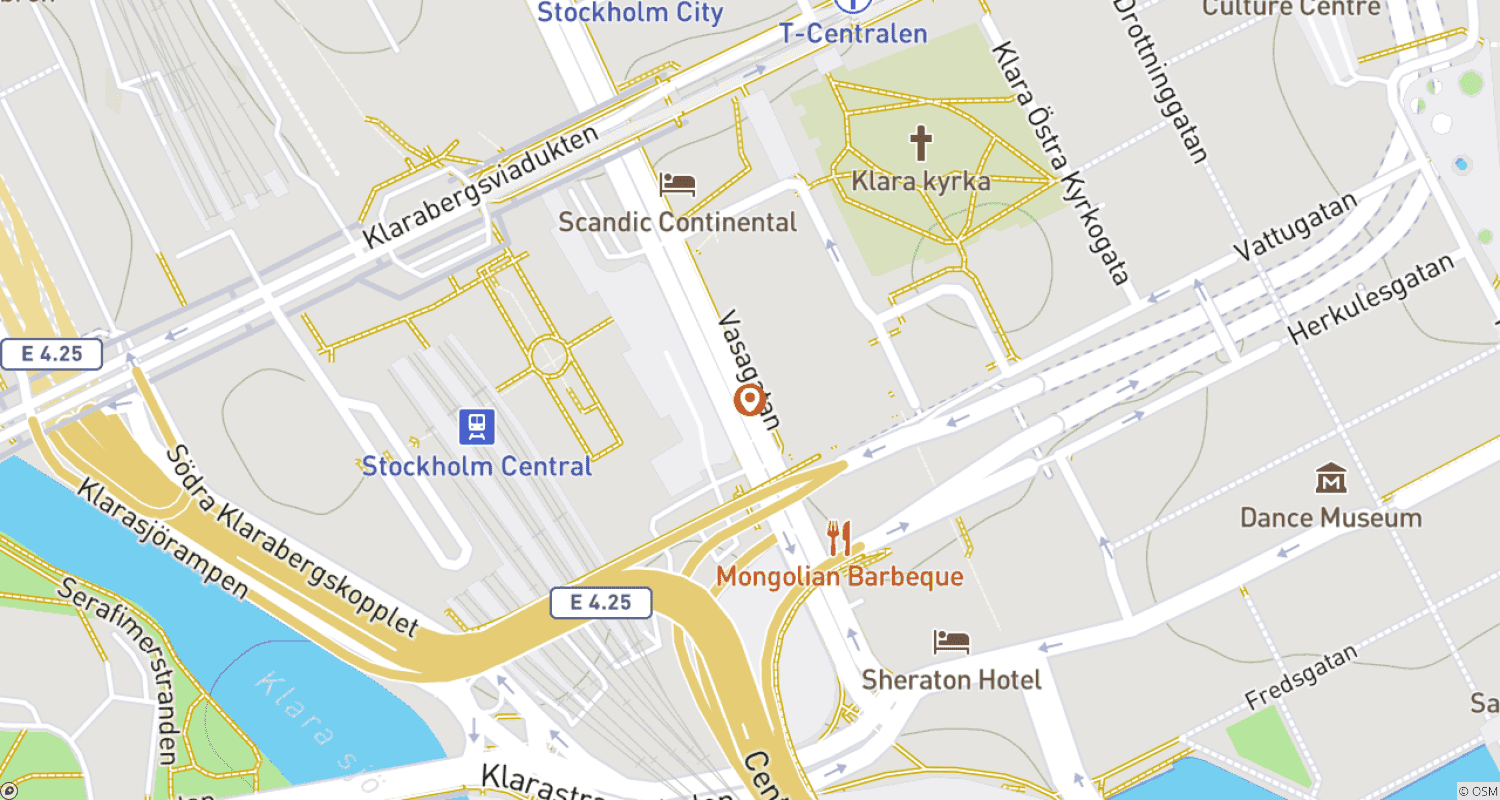 Mapa do percurso de 4 Day Stockholm including Wildlife Safari, Hike in Nature Reserve & Kayak Boat Tour