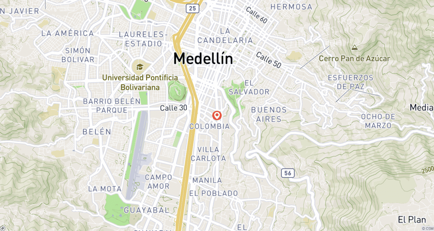 خريطة مسار 4 Days Trip in Medellín: Rafting & Nature Adventure Rio Claro