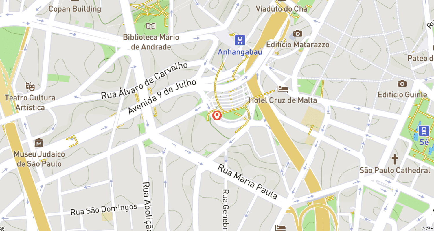 Mapa trasy: Kulturalne Doświadczenie w São Paulo