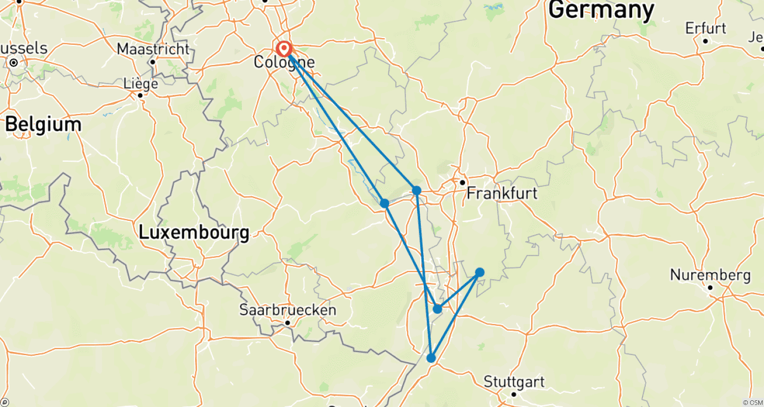 Mapa trasy: Przygoda z Renem