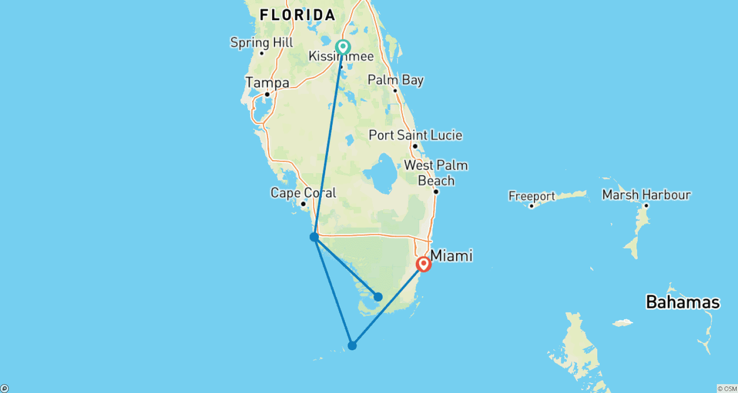 Sunshine Stateのルートマップ