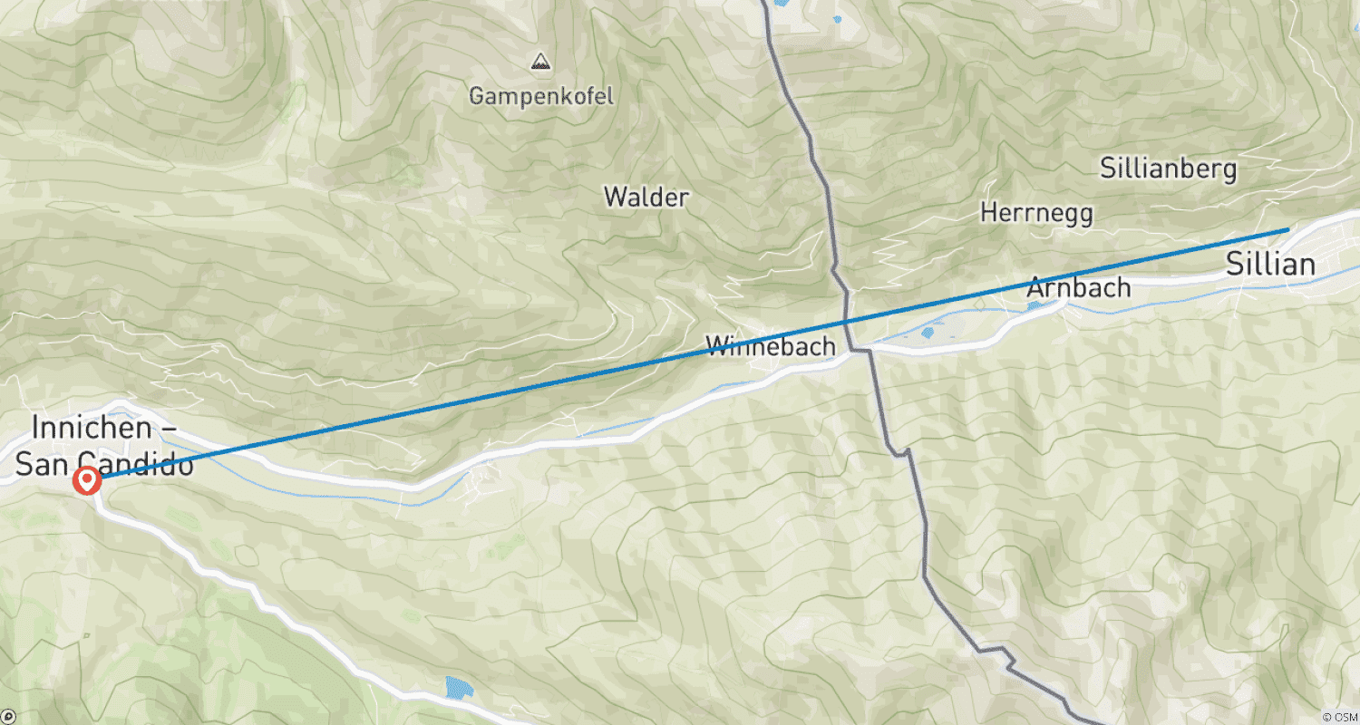 Mapa trasy: Karnicki Szlak Wysokogórski