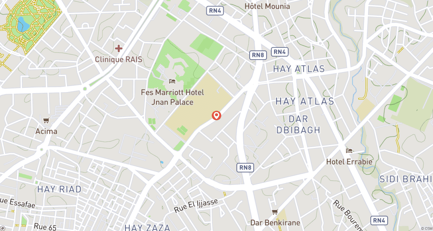 خريطة مسار Private Transfer from Fez Airport to your accommendation in Fez (Including SIM Card)