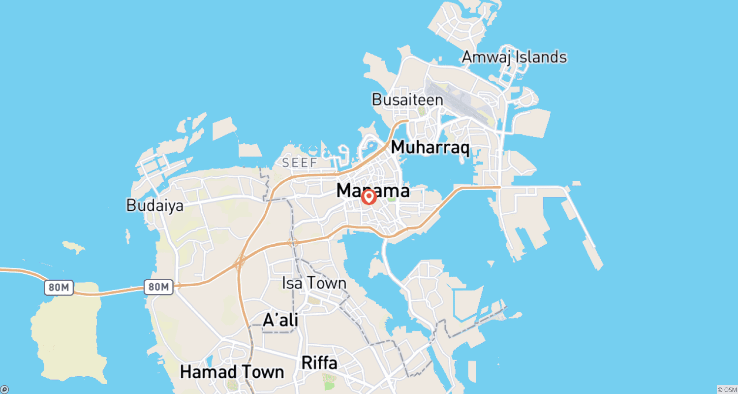 Mapa do percurso de Bahrain Relaxed - The Island Kingdom of pearl divers