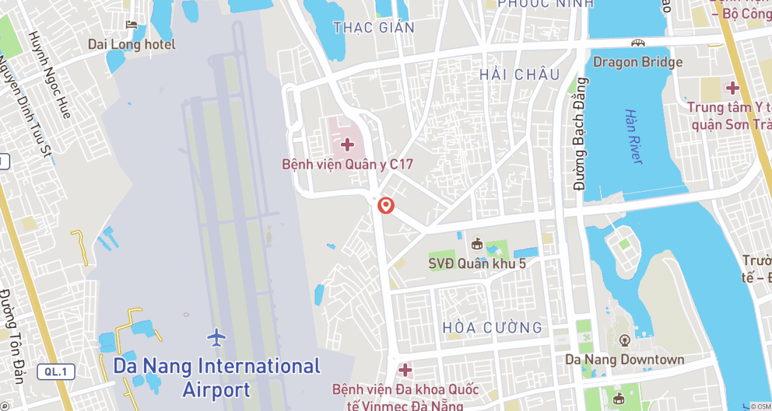 Mapa trasy: Wycieczka na ląd - Bana Hills i Marble Mountain w Danang City - Prywatna wycieczka