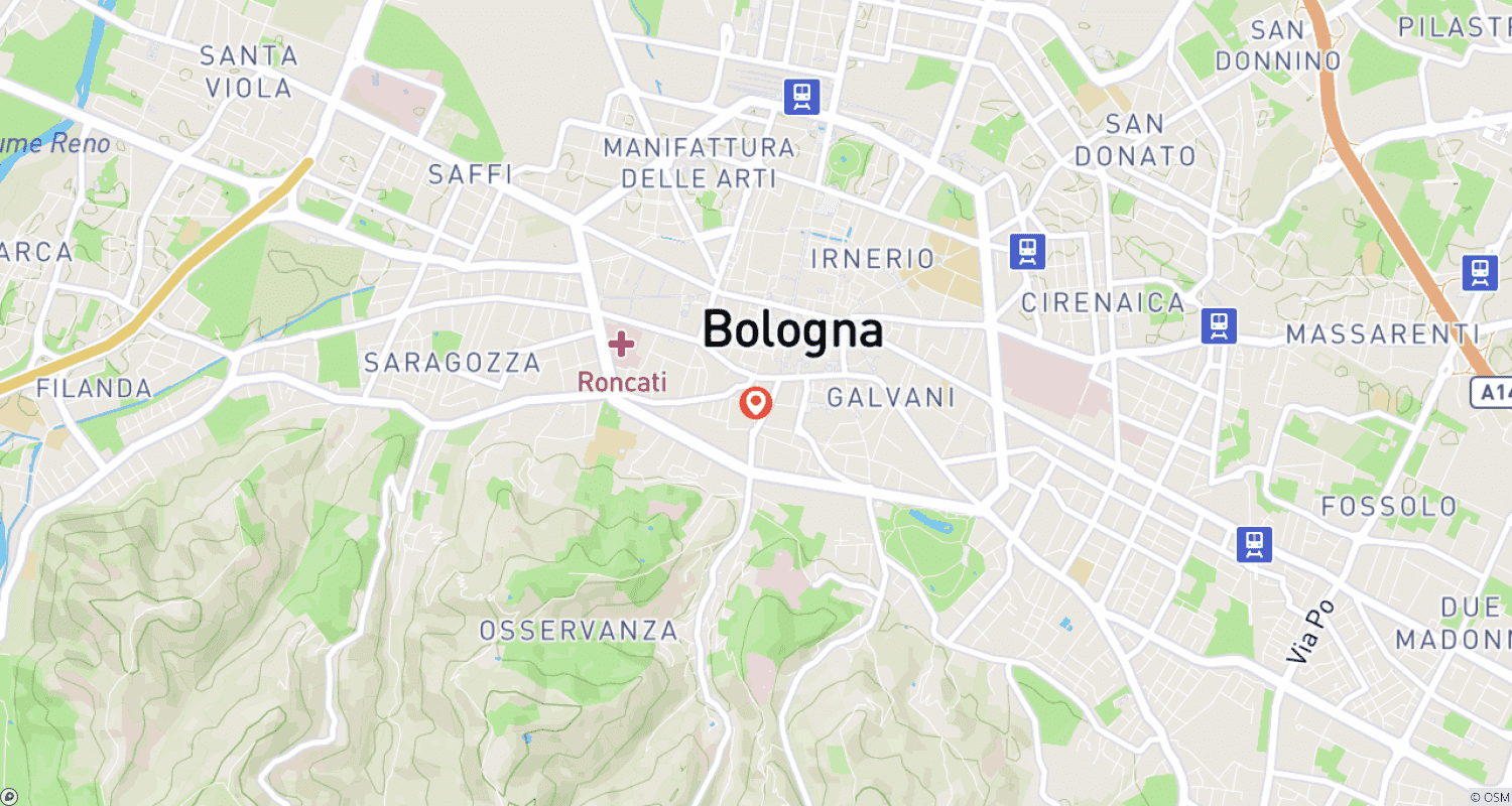 Mapa trasy: Odkrywanie Bolonii