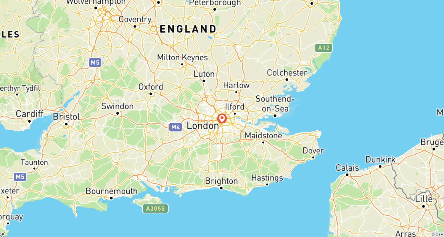 Mapa trasy: 5 dni w Londynie: Królewska przygoda