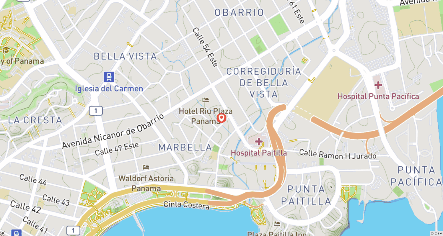 Mapa trasy: Kulturowe Zanurzenie w Panamie