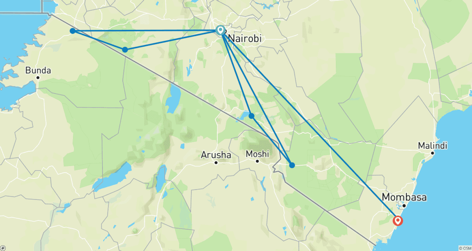 Mapa trasy: Gdzie butik spotyka dzicz