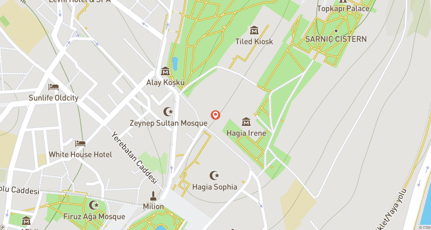 Mapa trasy: 1-Day Private Angels Vacations in Istanbul| Constantinople (Private tour)