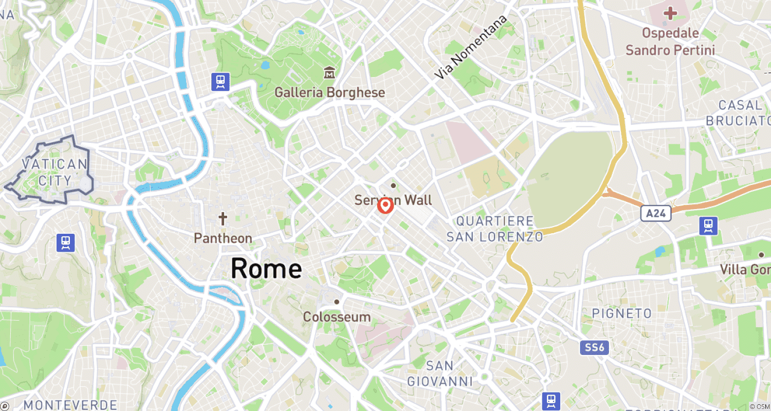 Mapa trasy: 5-dniowy Rzym na własną rękę: odkryj Wieczne Miasto