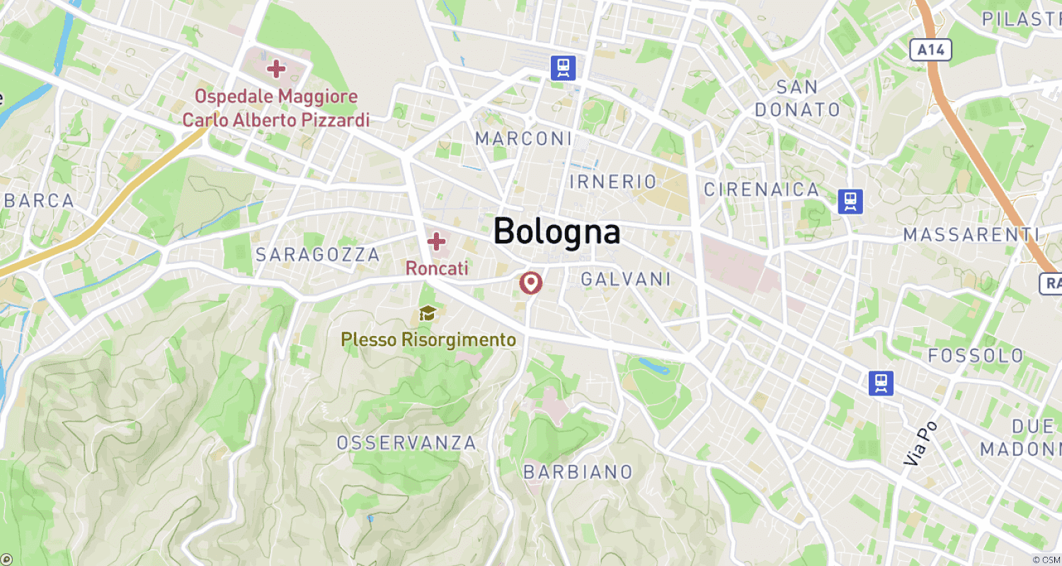 خريطة مسار 5 Day Bologna: The Heart of Italy