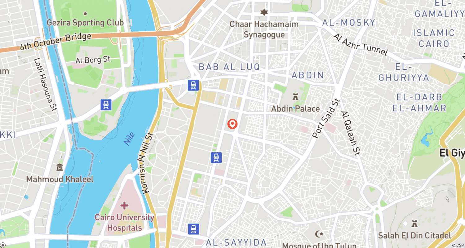 Mapa trasy: 4 Days Cairo Tour Package