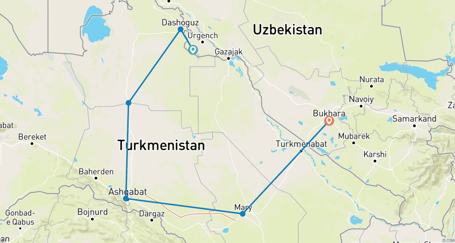 Wonders of Turkmenistan Tour
