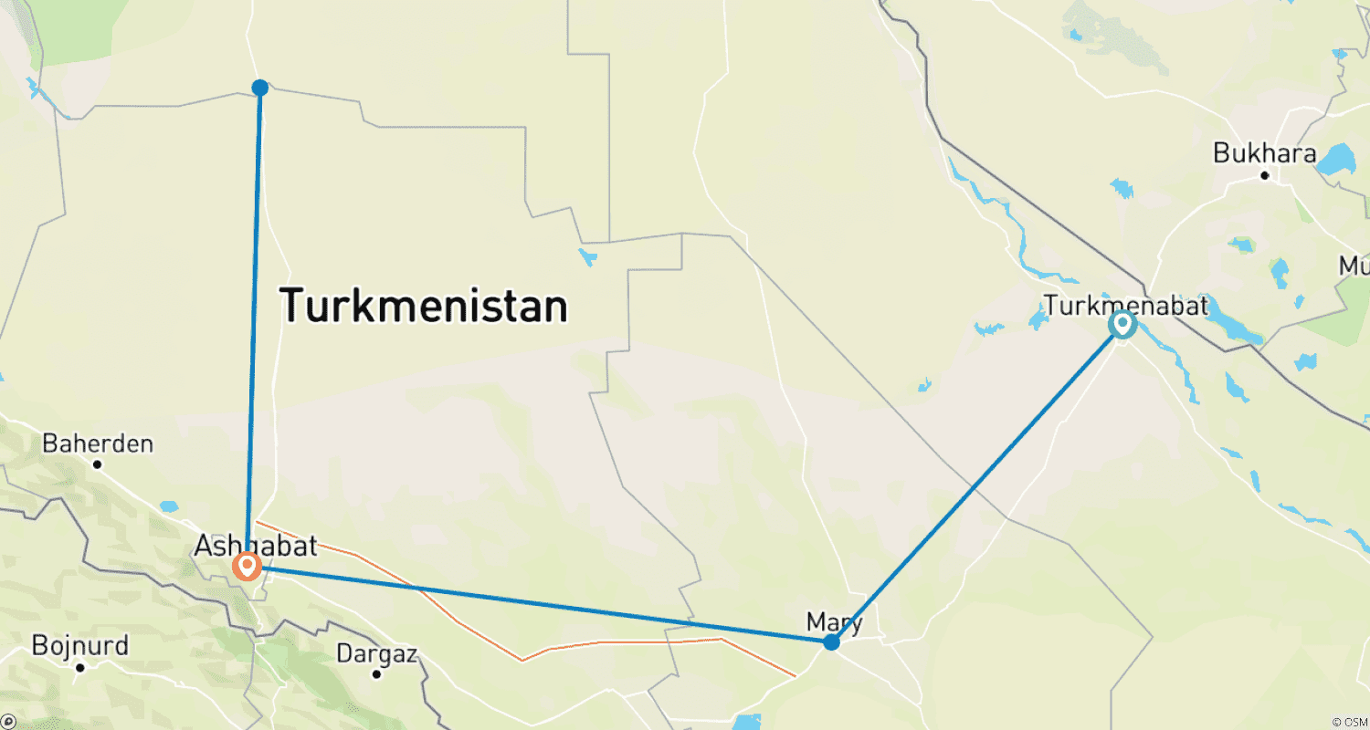 Charming Turkmenistan Tour