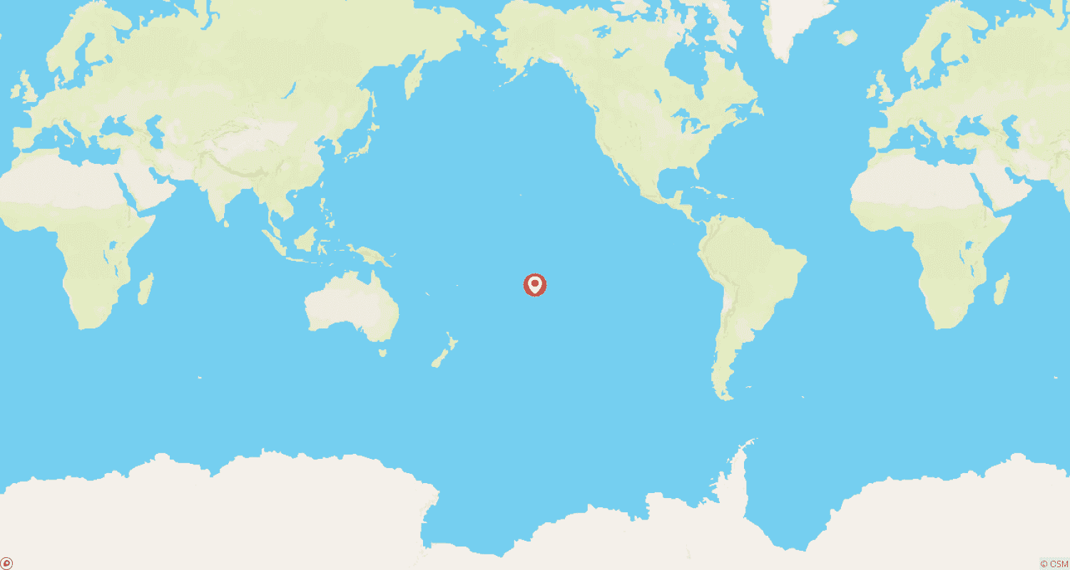 Mapa do percurso de Fuga Taitiana: Moorea, Bora Bora & Taha’a 11 dias/10 noites