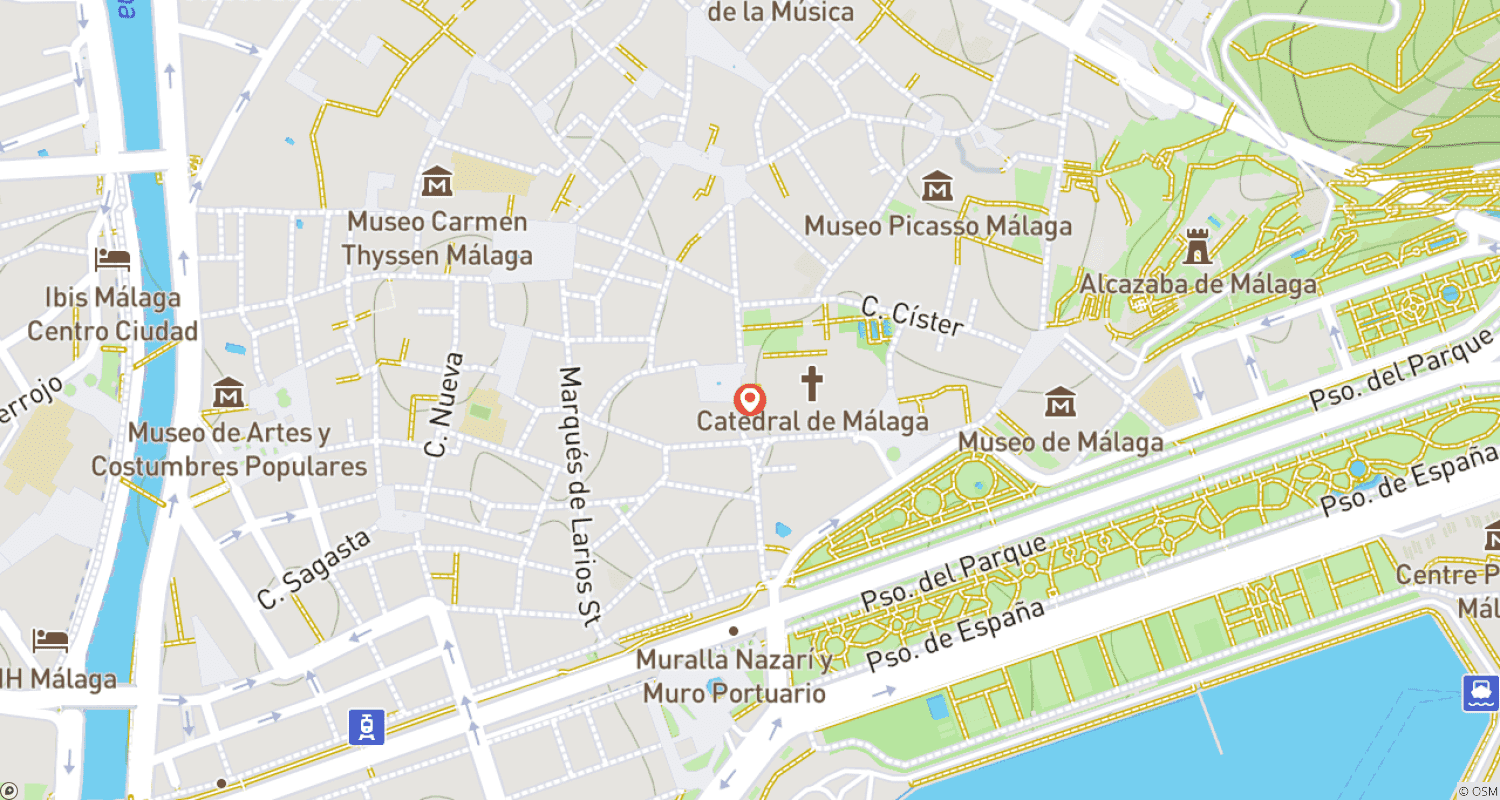 Mapa trasy: Sunny Vacation in Malaga