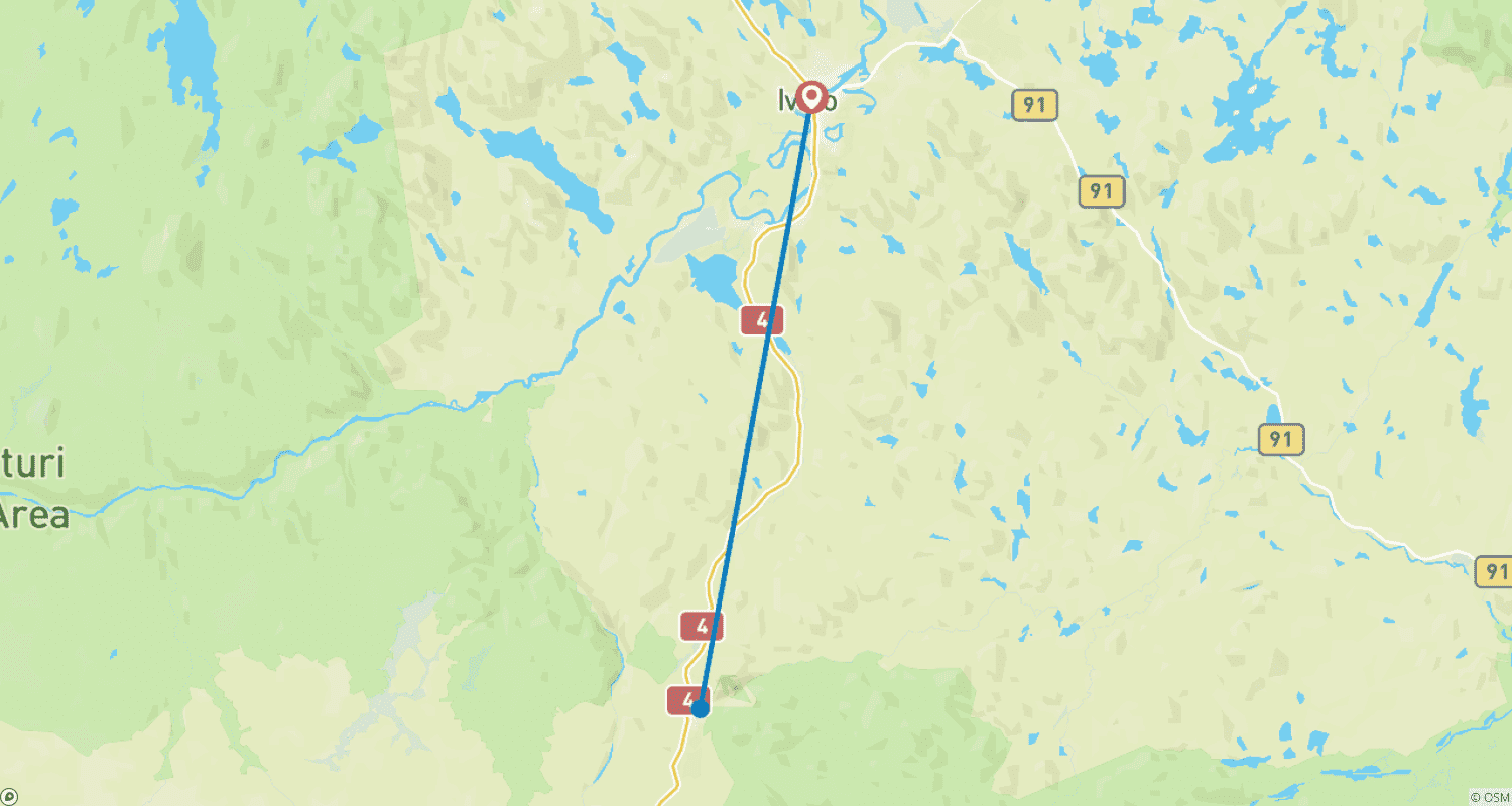 Mapa trasy: Northern Lights Superior