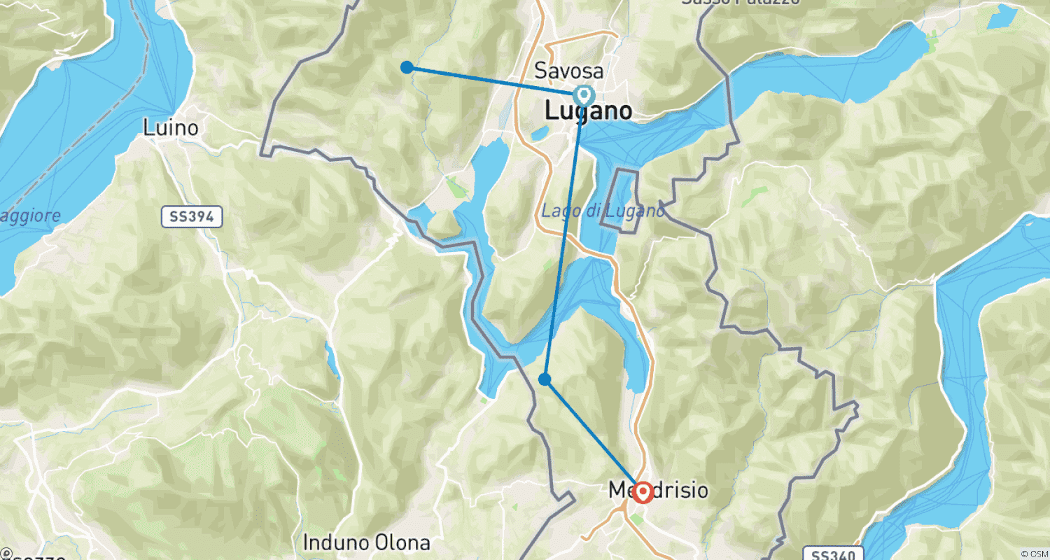 Sentiero Lago di Lugano - Ticino High-altitude Adventure10 Days