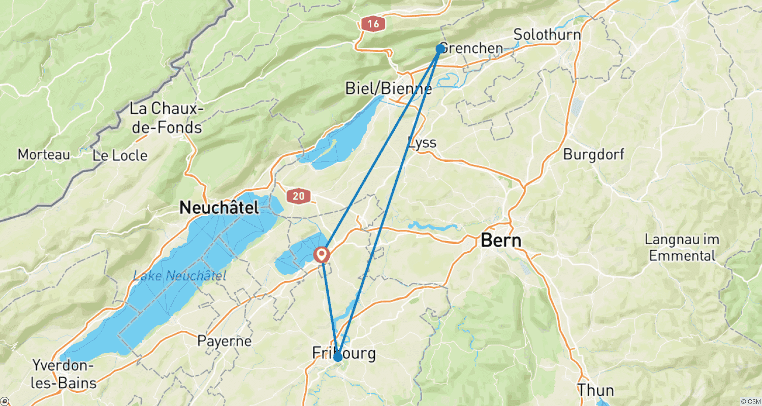Fribourg Fondue Round 7 Days