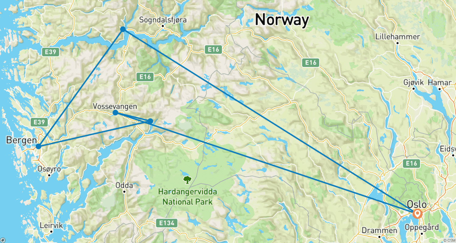 Glaciers & Fjords 8 Days