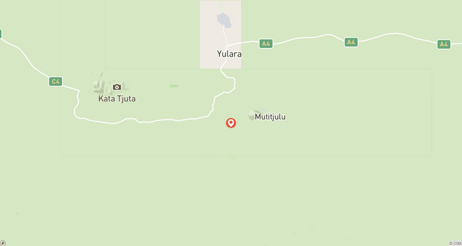 Mapa trasy: Uluru 5 dni: Odkryj Serce i Ducha Australii