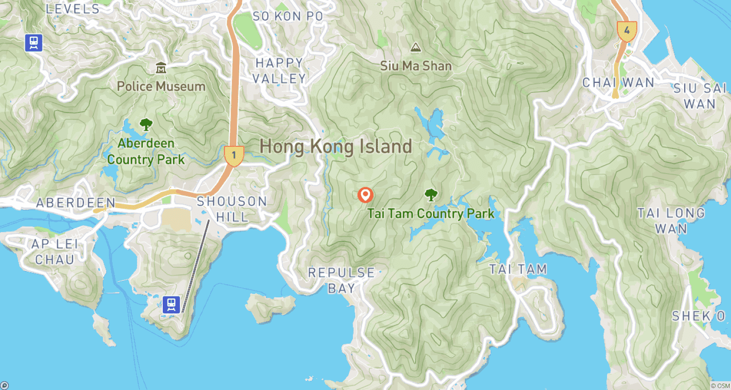 Mapa do percurso de Hong Kong Essencial: Dos Sabores de Rua às Vistas do Horizonte em 5 Dias