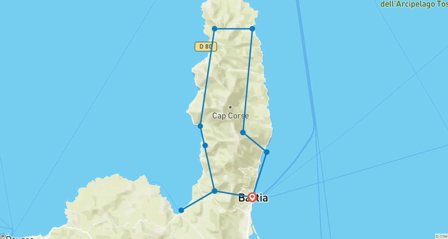 Mapa trasy: Ice fjord Experience
