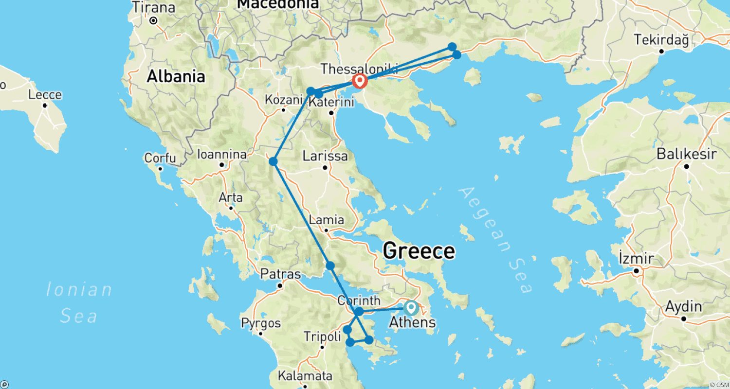 聖パウロの足跡をたどる 信仰、歴史、そしてギリシャを巡る聖なる旅のルートマップ
