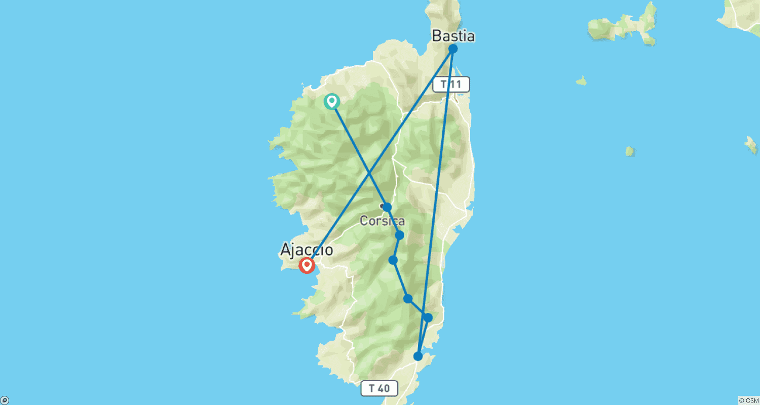 Corsica - The complete GR20 (15 Days)