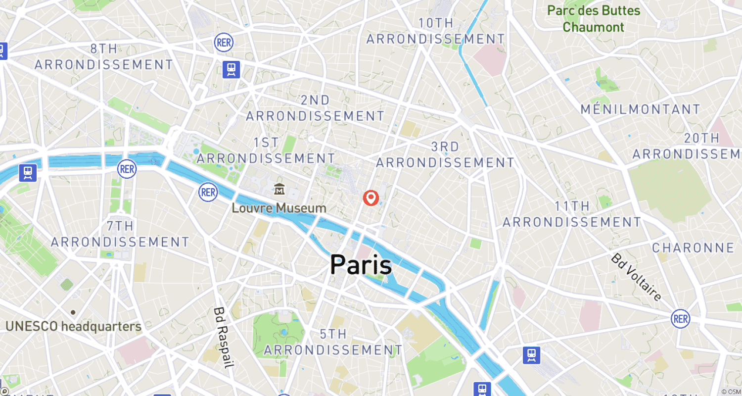 Mapa trasy: Paris Highlights: A 5-Day Elegant Escape