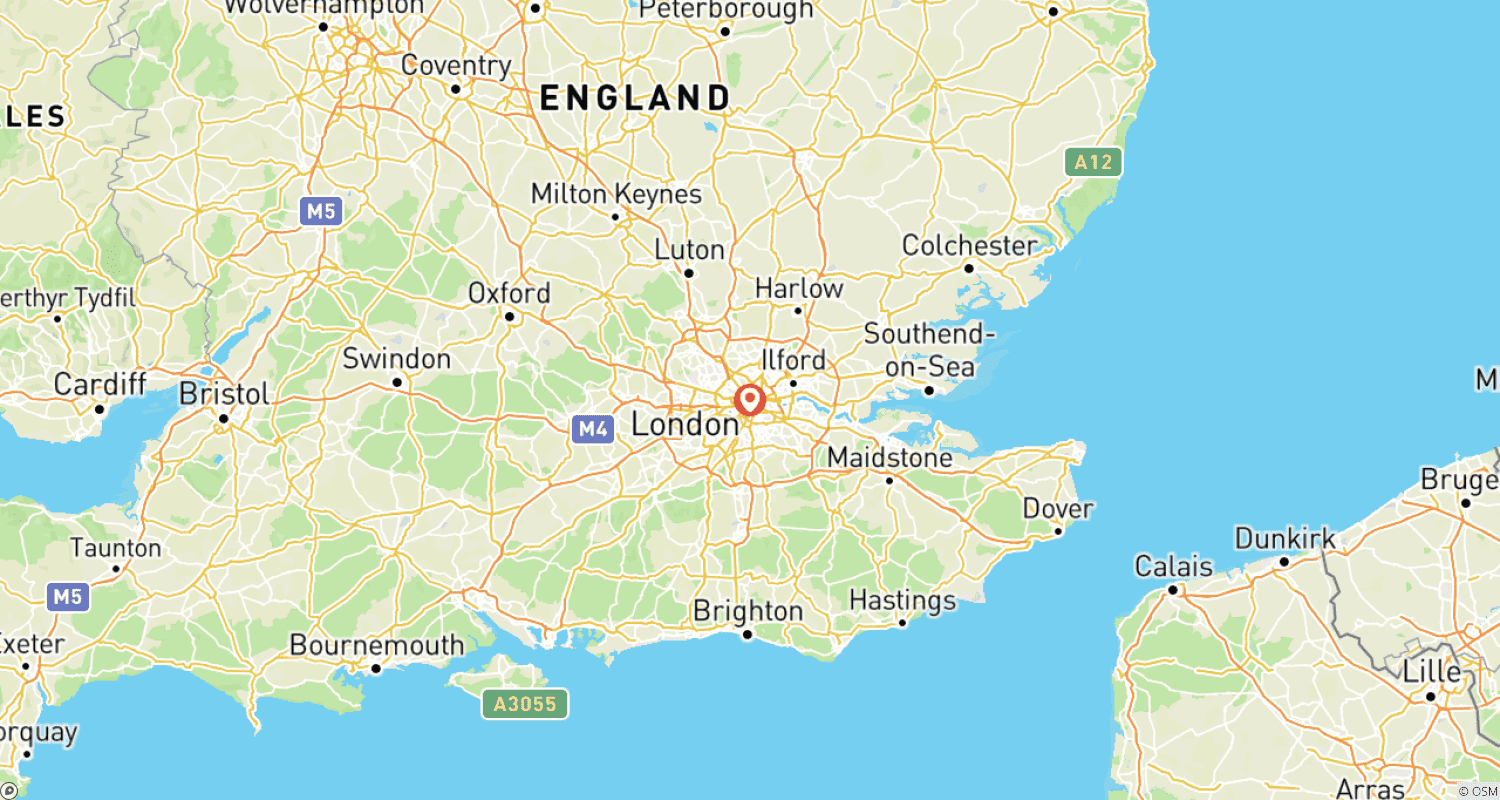 Mapa do percurso de London Highlights: A 5-Day Iconic Journey