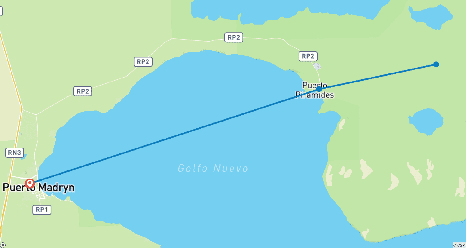Mapa trasy: MTB on the whale’s route
