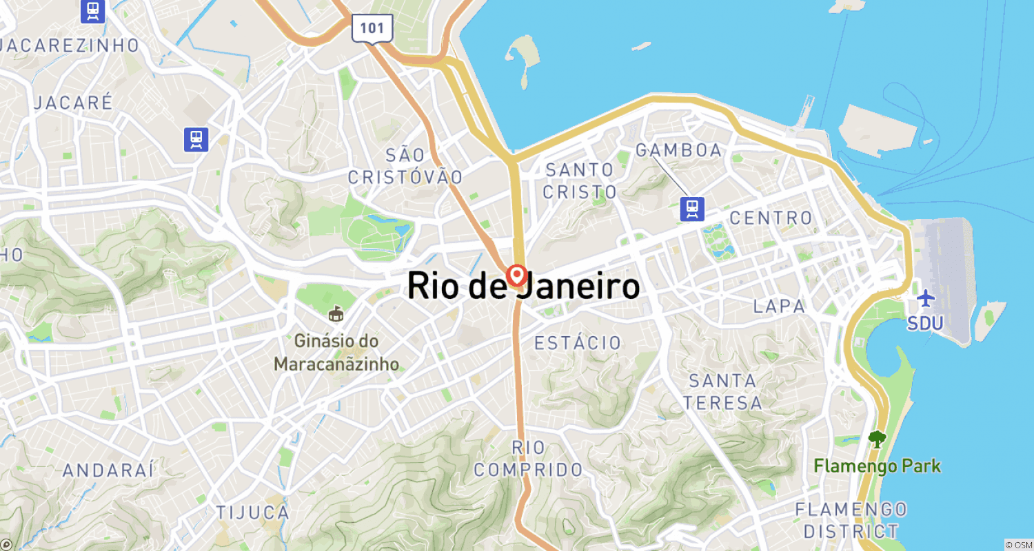 Mapa trasy: Pakiet startowy Rio