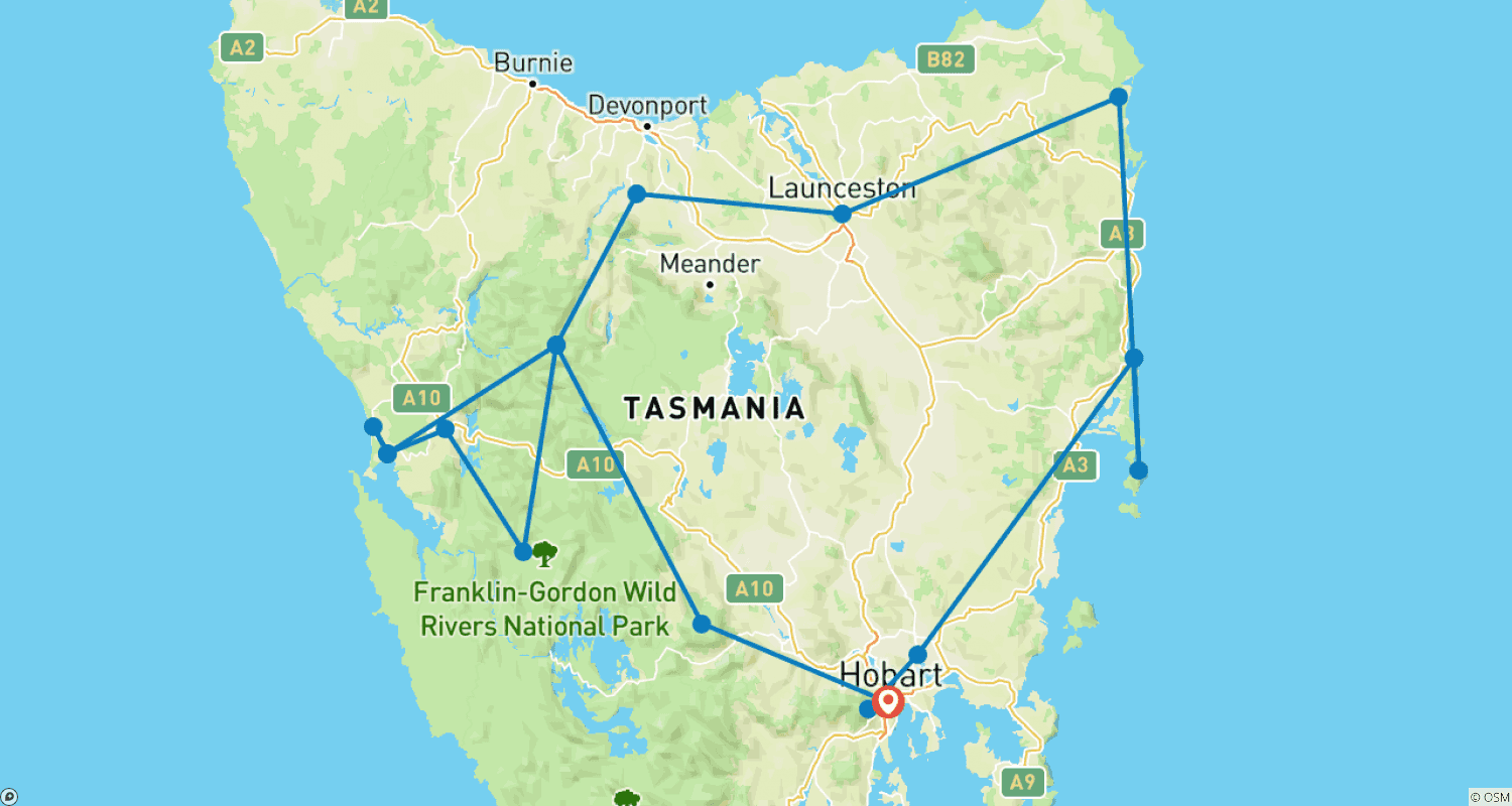 tasmania tours backpacker