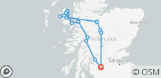  Circuit de 3 jours en petit groupe sur l\'île de Skye au départ de Glasgow - 15 destinations 